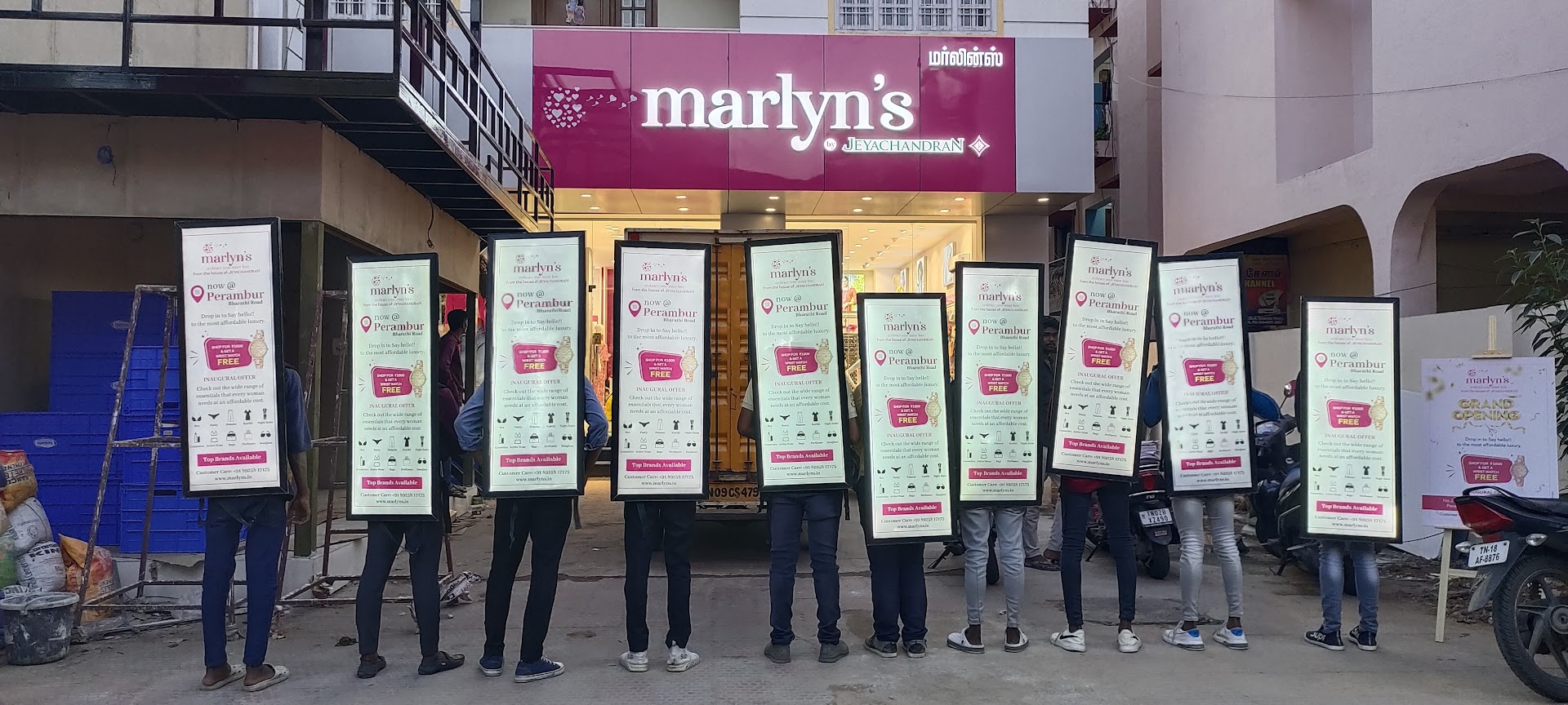 Spot Splash advertising example